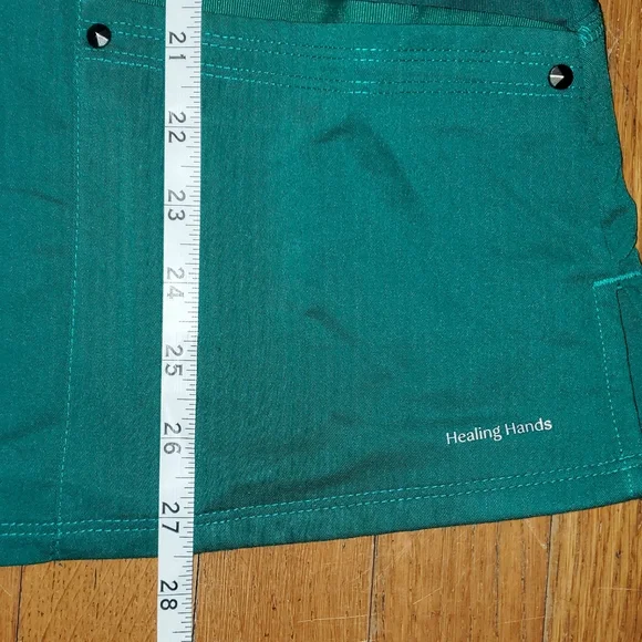 Healing Hands Short Sleeve Scrub Top - Picture 9 of 11